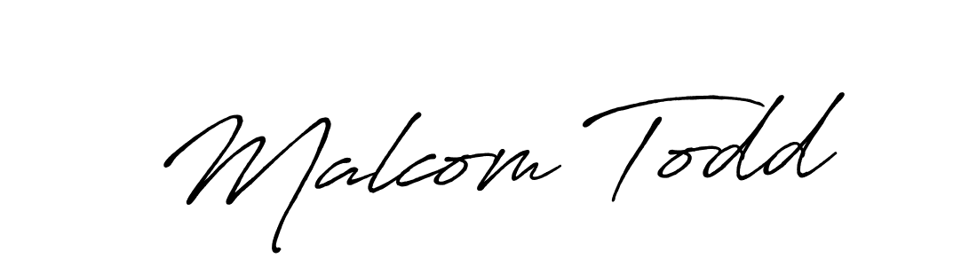 Similarly Antro_Vectra_Bolder is the best handwritten signature design. Signature creator online .You can use it as an online autograph creator for name Malcom Todd. Malcom Todd signature style 7 images and pictures png