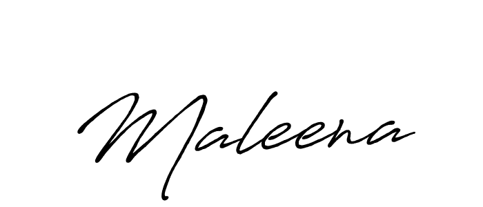 How to make Maleena name signature. Use Antro_Vectra_Bolder style for creating short signs online. This is the latest handwritten sign. Maleena signature style 7 images and pictures png