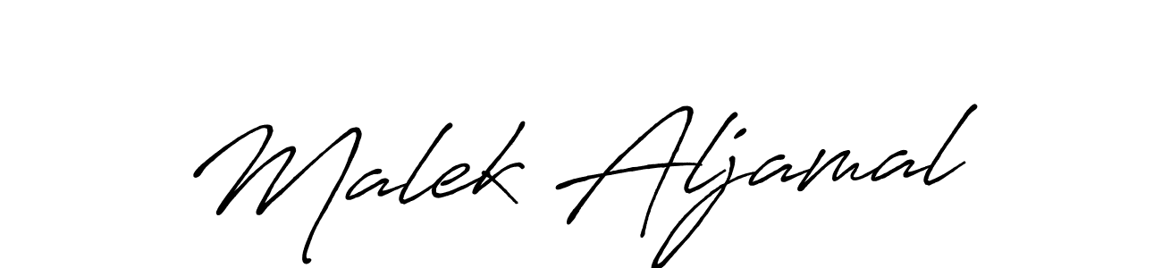 You can use this online signature creator to create a handwritten signature for the name Malek Aljamal. This is the best online autograph maker. Malek Aljamal signature style 7 images and pictures png