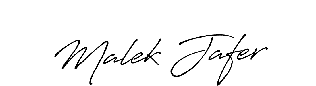 Make a beautiful signature design for name Malek Jafer. With this signature (Antro_Vectra_Bolder) style, you can create a handwritten signature for free. Malek Jafer signature style 7 images and pictures png