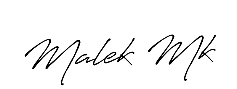 if you are searching for the best signature style for your name Malek Mk. so please give up your signature search. here we have designed multiple signature styles  using Antro_Vectra_Bolder. Malek Mk signature style 7 images and pictures png