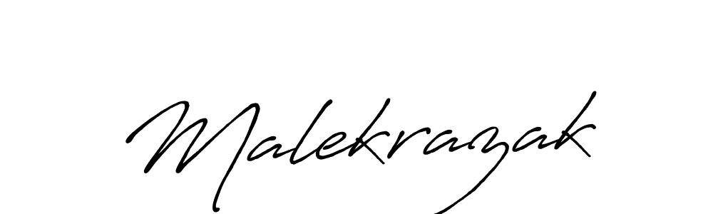 You should practise on your own different ways (Antro_Vectra_Bolder) to write your name (Malekrazak) in signature. don't let someone else do it for you. Malekrazak signature style 7 images and pictures png