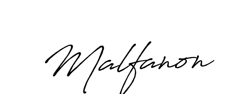 Malfanon stylish signature style. Best Handwritten Sign (Antro_Vectra_Bolder) for my name. Handwritten Signature Collection Ideas for my name Malfanon. Malfanon signature style 7 images and pictures png