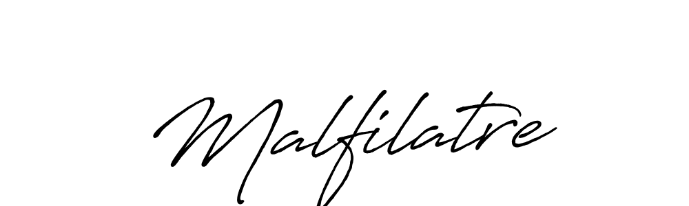 It looks lik you need a new signature style for name Malfilatre. Design unique handwritten (Antro_Vectra_Bolder) signature with our free signature maker in just a few clicks. Malfilatre signature style 7 images and pictures png