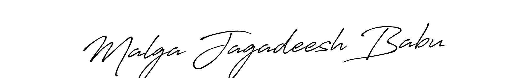 It looks lik you need a new signature style for name Malga Jagadeesh Babu. Design unique handwritten (Antro_Vectra_Bolder) signature with our free signature maker in just a few clicks. Malga Jagadeesh Babu signature style 7 images and pictures png