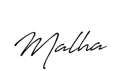 Antro_Vectra_Bolder is a professional signature style that is perfect for those who want to add a touch of class to their signature. It is also a great choice for those who want to make their signature more unique. Get Malha name to fancy signature for free. Malha signature style 7 images and pictures png