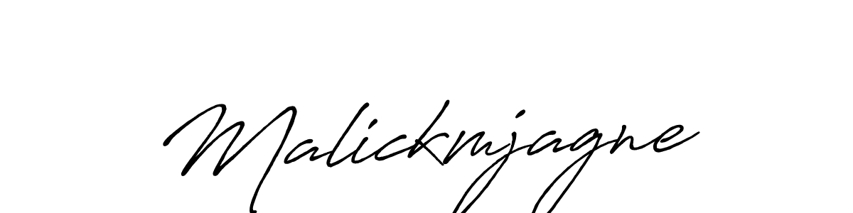 How to make Malickmjagne signature? Antro_Vectra_Bolder is a professional autograph style. Create handwritten signature for Malickmjagne name. Malickmjagne signature style 7 images and pictures png