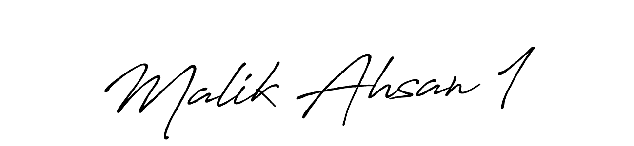 Once you've used our free online signature maker to create your best signature Antro_Vectra_Bolder style, it's time to enjoy all of the benefits that Malik Ahsan 1 name signing documents. Malik Ahsan 1 signature style 7 images and pictures png