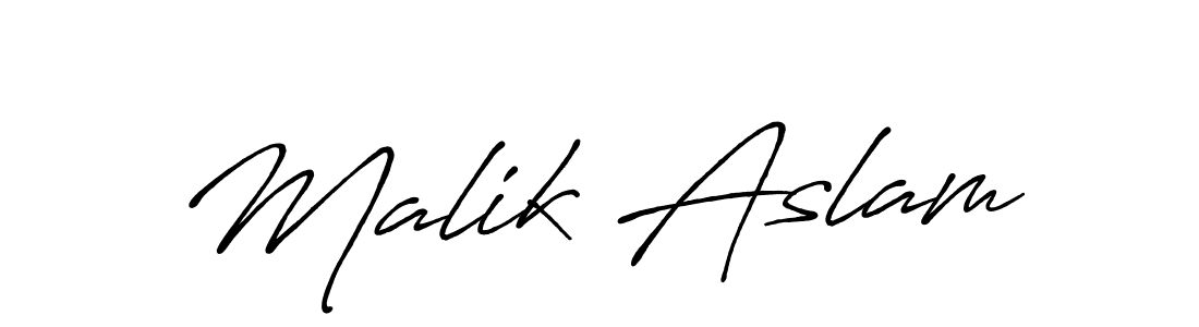 Once you've used our free online signature maker to create your best signature Antro_Vectra_Bolder style, it's time to enjoy all of the benefits that Malik Aslam name signing documents. Malik Aslam signature style 7 images and pictures png