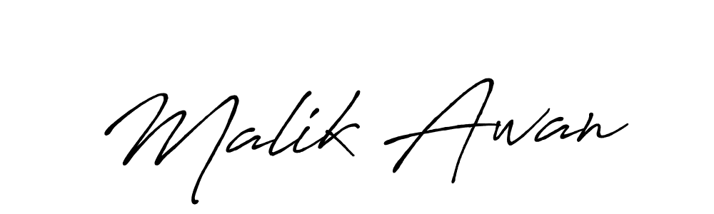 Make a short Malik Awan signature style. Manage your documents anywhere anytime using Antro_Vectra_Bolder. Create and add eSignatures, submit forms, share and send files easily. Malik Awan signature style 7 images and pictures png