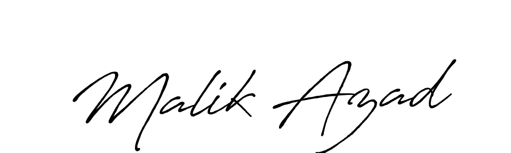 It looks lik you need a new signature style for name Malik Azad. Design unique handwritten (Antro_Vectra_Bolder) signature with our free signature maker in just a few clicks. Malik Azad signature style 7 images and pictures png