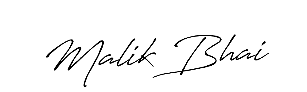 Here are the top 10 professional signature styles for the name Malik Bhai. These are the best autograph styles you can use for your name. Malik Bhai signature style 7 images and pictures png