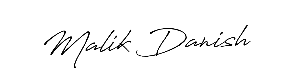 Also You can easily find your signature by using the search form. We will create Malik Danish name handwritten signature images for you free of cost using Antro_Vectra_Bolder sign style. Malik Danish signature style 7 images and pictures png