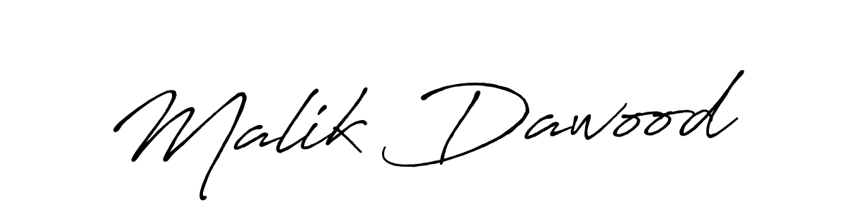 Make a beautiful signature design for name Malik Dawood. Use this online signature maker to create a handwritten signature for free. Malik Dawood signature style 7 images and pictures png