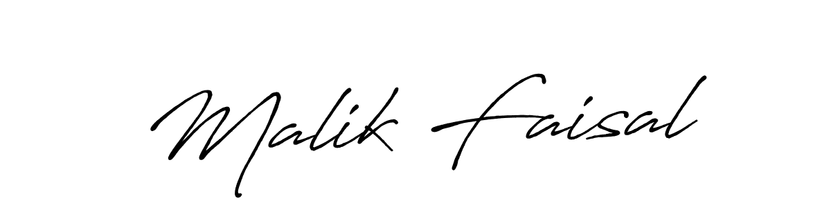 Make a beautiful signature design for name Malik Faisal. Use this online signature maker to create a handwritten signature for free. Malik Faisal signature style 7 images and pictures png