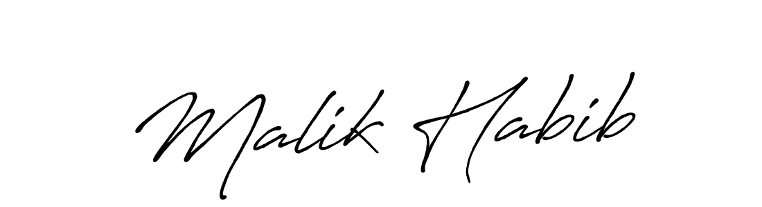 Make a short Malik Habib signature style. Manage your documents anywhere anytime using Antro_Vectra_Bolder. Create and add eSignatures, submit forms, share and send files easily. Malik Habib signature style 7 images and pictures png