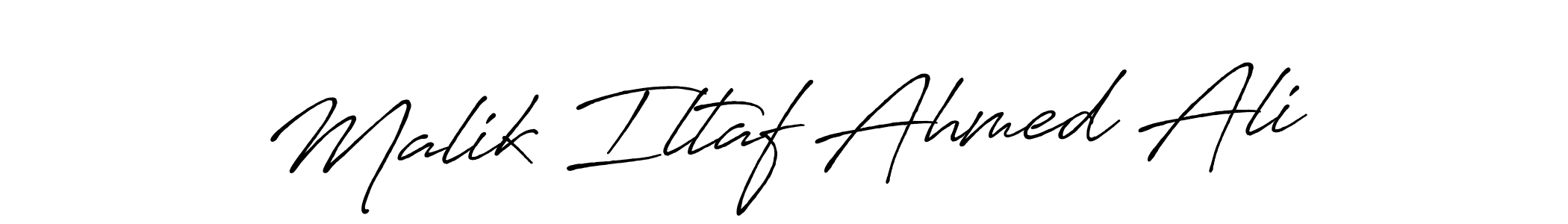 This is the best signature style for the Malik Iltaf Ahmed Ali name. Also you like these signature font (Antro_Vectra_Bolder). Mix name signature. Malik Iltaf Ahmed Ali signature style 7 images and pictures png