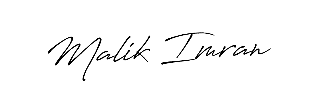 Also You can easily find your signature by using the search form. We will create Malik Imran name handwritten signature images for you free of cost using Antro_Vectra_Bolder sign style. Malik Imran signature style 7 images and pictures png