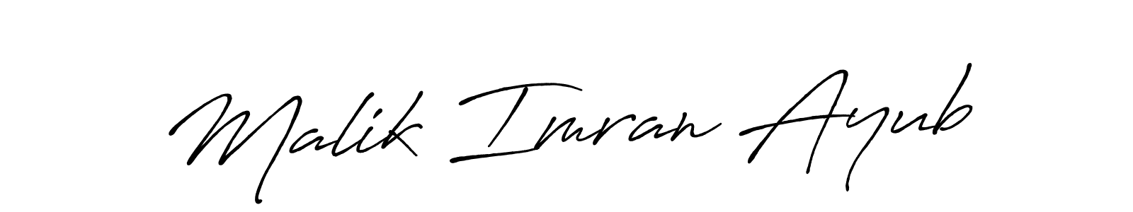 Here are the top 10 professional signature styles for the name Malik Imran Ayub. These are the best autograph styles you can use for your name. Malik Imran Ayub signature style 7 images and pictures png