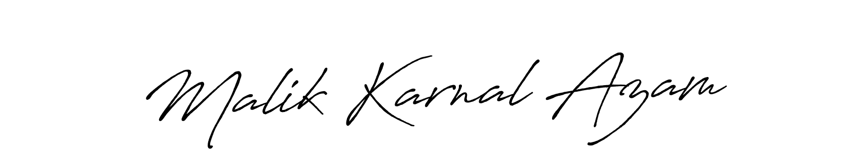 Similarly Antro_Vectra_Bolder is the best handwritten signature design. Signature creator online .You can use it as an online autograph creator for name Malik Karnal Azam. Malik Karnal Azam signature style 7 images and pictures png
