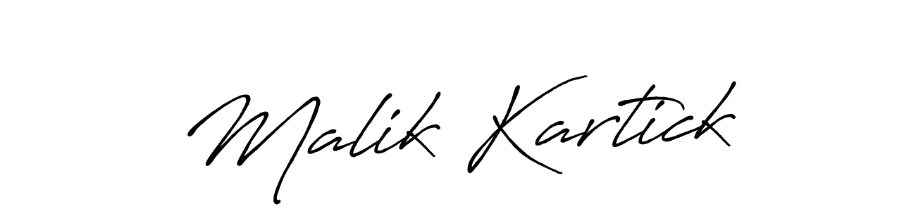 Here are the top 10 professional signature styles for the name Malik Kartick. These are the best autograph styles you can use for your name. Malik Kartick signature style 7 images and pictures png