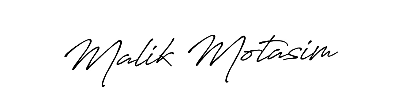 Once you've used our free online signature maker to create your best signature Antro_Vectra_Bolder style, it's time to enjoy all of the benefits that Malik Motasim name signing documents. Malik Motasim signature style 7 images and pictures png