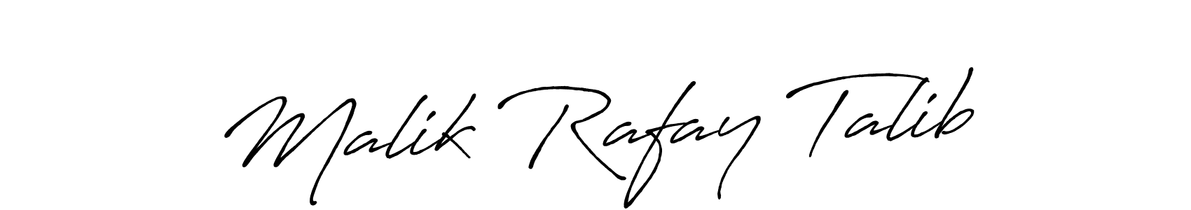 The best way (Antro_Vectra_Bolder) to make a short signature is to pick only two or three words in your name. The name Malik Rafay Talib include a total of six letters. For converting this name. Malik Rafay Talib signature style 7 images and pictures png