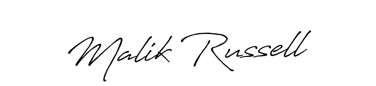 The best way (Antro_Vectra_Bolder) to make a short signature is to pick only two or three words in your name. The name Malik Russell include a total of six letters. For converting this name. Malik Russell signature style 7 images and pictures png