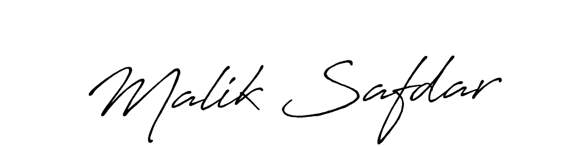 It looks lik you need a new signature style for name Malik Safdar. Design unique handwritten (Antro_Vectra_Bolder) signature with our free signature maker in just a few clicks. Malik Safdar signature style 7 images and pictures png