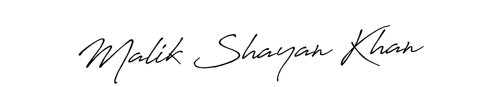 Similarly Antro_Vectra_Bolder is the best handwritten signature design. Signature creator online .You can use it as an online autograph creator for name Malik Shayan Khan. Malik Shayan Khan signature style 7 images and pictures png