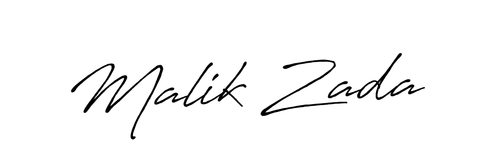 This is the best signature style for the Malik Zada name. Also you like these signature font (Antro_Vectra_Bolder). Mix name signature. Malik Zada signature style 7 images and pictures png