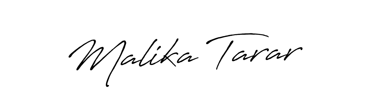 You should practise on your own different ways (Antro_Vectra_Bolder) to write your name (Malika Tarar) in signature. don't let someone else do it for you. Malika Tarar signature style 7 images and pictures png