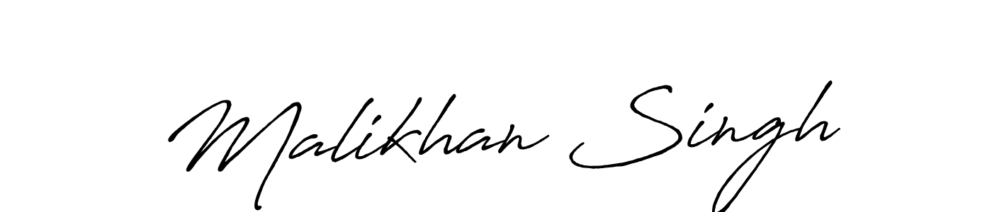 This is the best signature style for the Malikhan Singh name. Also you like these signature font (Antro_Vectra_Bolder). Mix name signature. Malikhan Singh signature style 7 images and pictures png