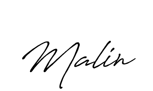 How to make Malin signature? Antro_Vectra_Bolder is a professional autograph style. Create handwritten signature for Malin name. Malin signature style 7 images and pictures png