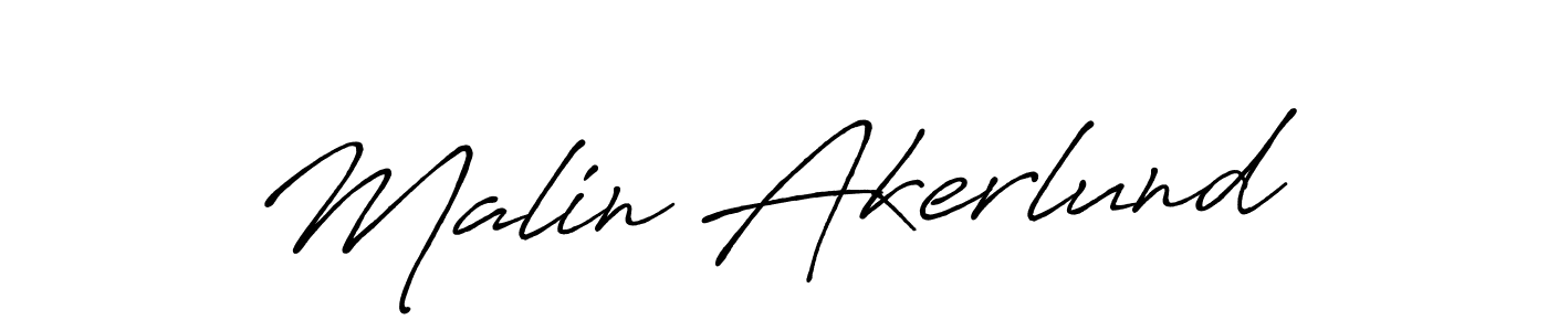 You should practise on your own different ways (Antro_Vectra_Bolder) to write your name (Malin Akerlund) in signature. don't let someone else do it for you. Malin Akerlund signature style 7 images and pictures png