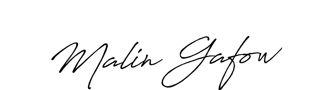 Design your own signature with our free online signature maker. With this signature software, you can create a handwritten (Antro_Vectra_Bolder) signature for name Malin Gafow. Malin Gafow signature style 7 images and pictures png