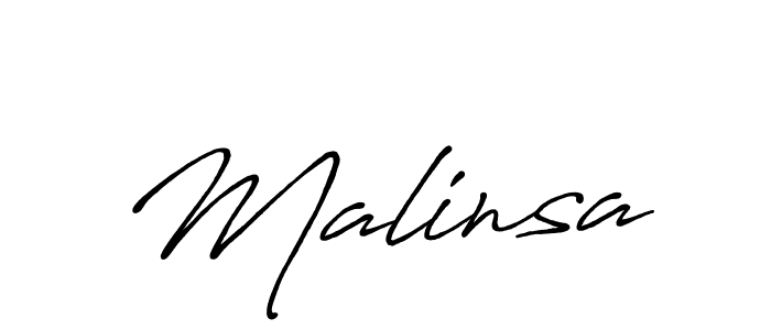 Similarly Antro_Vectra_Bolder is the best handwritten signature design. Signature creator online .You can use it as an online autograph creator for name Malinsa. Malinsa signature style 7 images and pictures png