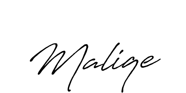 The best way (Antro_Vectra_Bolder) to make a short signature is to pick only two or three words in your name. The name Maliqe include a total of six letters. For converting this name. Maliqe signature style 7 images and pictures png