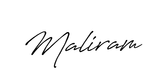 Make a short Maliram signature style. Manage your documents anywhere anytime using Antro_Vectra_Bolder. Create and add eSignatures, submit forms, share and send files easily. Maliram signature style 7 images and pictures png