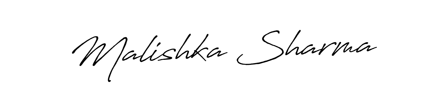 You can use this online signature creator to create a handwritten signature for the name Malishka Sharma. This is the best online autograph maker. Malishka Sharma signature style 7 images and pictures png