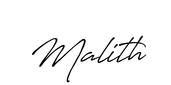 Also You can easily find your signature by using the search form. We will create Malith name handwritten signature images for you free of cost using Antro_Vectra_Bolder sign style. Malith signature style 7 images and pictures png