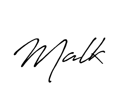 Use a signature maker to create a handwritten signature online. With this signature software, you can design (Antro_Vectra_Bolder) your own signature for name Malk. Malk signature style 7 images and pictures png