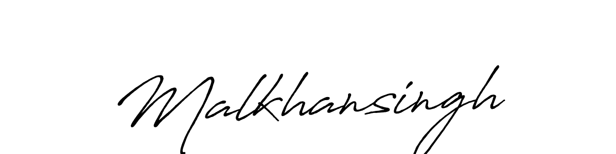 Make a beautiful signature design for name Malkhansingh. Use this online signature maker to create a handwritten signature for free. Malkhansingh signature style 7 images and pictures png