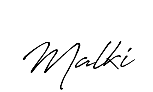 How to make Malki signature? Antro_Vectra_Bolder is a professional autograph style. Create handwritten signature for Malki name. Malki signature style 7 images and pictures png