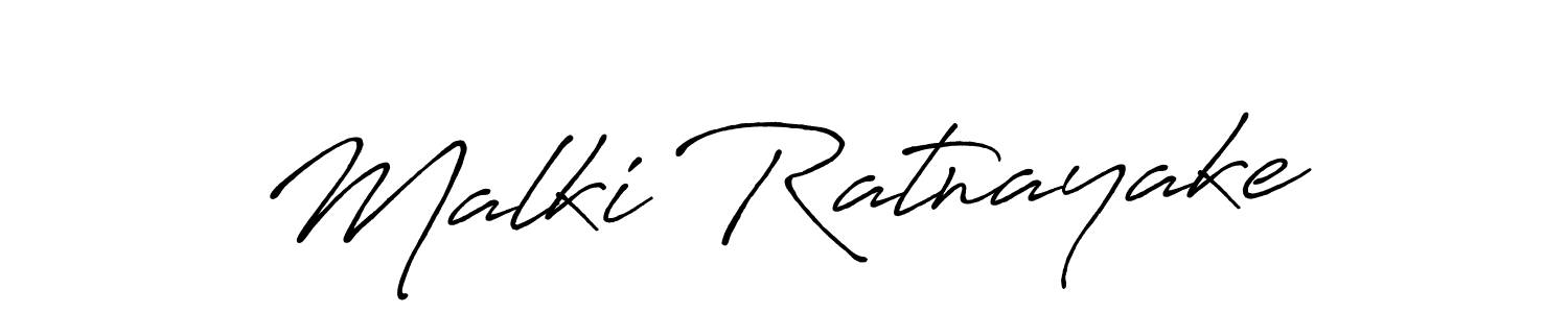 How to make Malki Ratnayake name signature. Use Antro_Vectra_Bolder style for creating short signs online. This is the latest handwritten sign. Malki Ratnayake signature style 7 images and pictures png