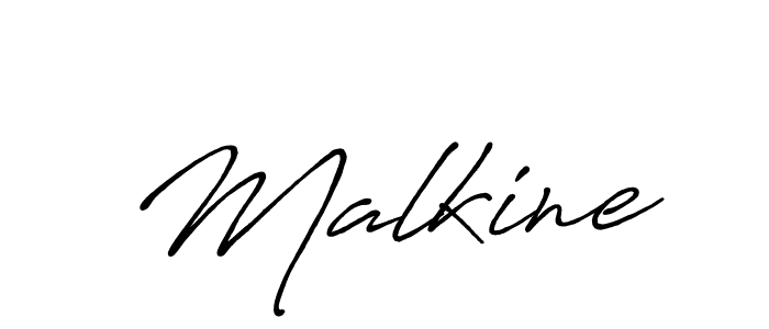 Malkine stylish signature style. Best Handwritten Sign (Antro_Vectra_Bolder) for my name. Handwritten Signature Collection Ideas for my name Malkine. Malkine signature style 7 images and pictures png
