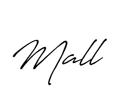 Mall stylish signature style. Best Handwritten Sign (Antro_Vectra_Bolder) for my name. Handwritten Signature Collection Ideas for my name Mall. Mall signature style 7 images and pictures png