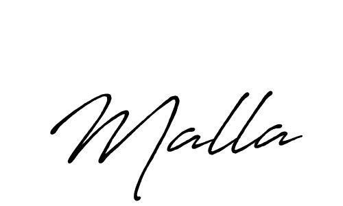 How to make Malla name signature. Use Antro_Vectra_Bolder style for creating short signs online. This is the latest handwritten sign. Malla signature style 7 images and pictures png