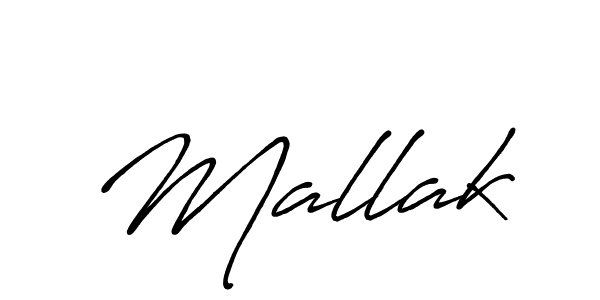 Use a signature maker to create a handwritten signature online. With this signature software, you can design (Antro_Vectra_Bolder) your own signature for name Mallak. Mallak signature style 7 images and pictures png