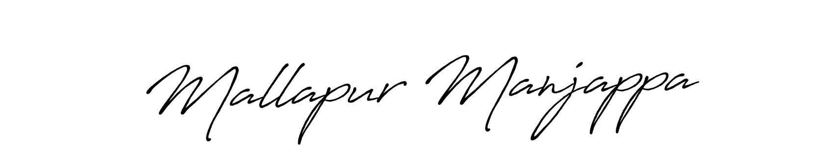 Once you've used our free online signature maker to create your best signature Antro_Vectra_Bolder style, it's time to enjoy all of the benefits that Mallapur Manjappa name signing documents. Mallapur Manjappa signature style 7 images and pictures png